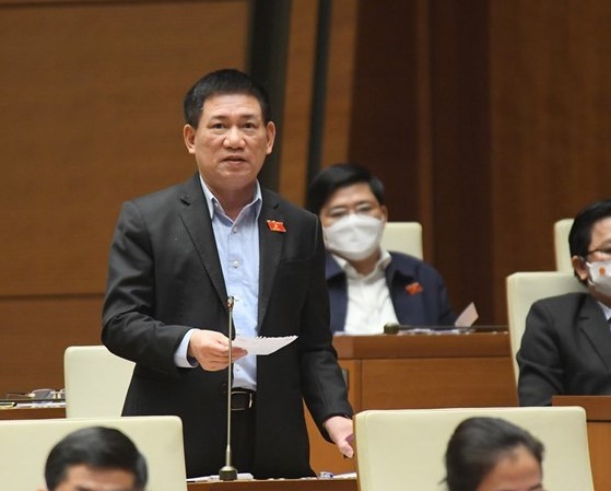 Bộ trưởng T&agrave;i ch&iacute;nh Hồ Đức Phớc - Ảnh: Quochoi.vn