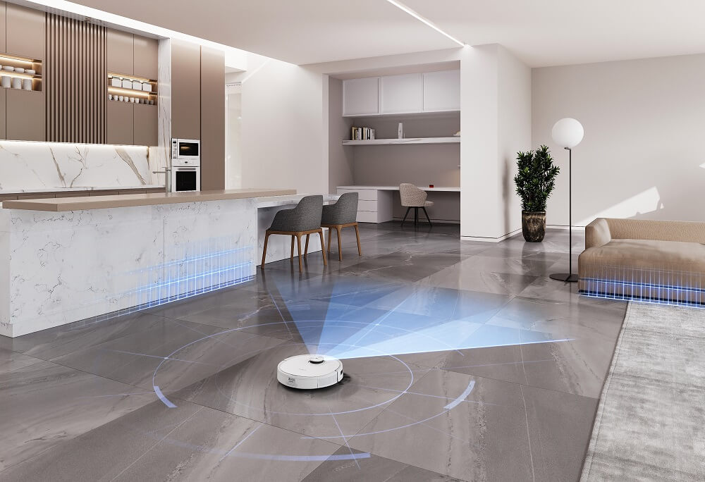 Deebot T9 l&agrave; một sản phẩm 9 trong 1, c&oacute; thể đảm nhận nhiều nhiệm vụ - từ lau dọn cho đến khử m&ugrave;i kh&ocirc;ng kh&iacute;.