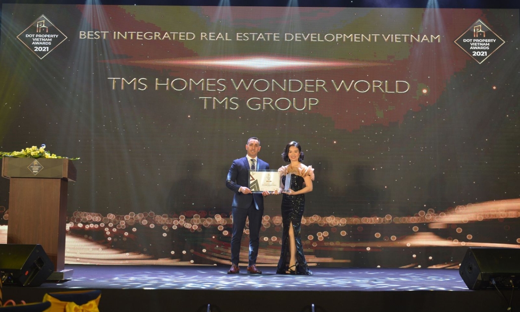 Giải thưởng “Khu đô thị tích hợp tốt nhất Việt Nam 2021” thuộc về dự án TMS Homes Wonder World - TMS Group.