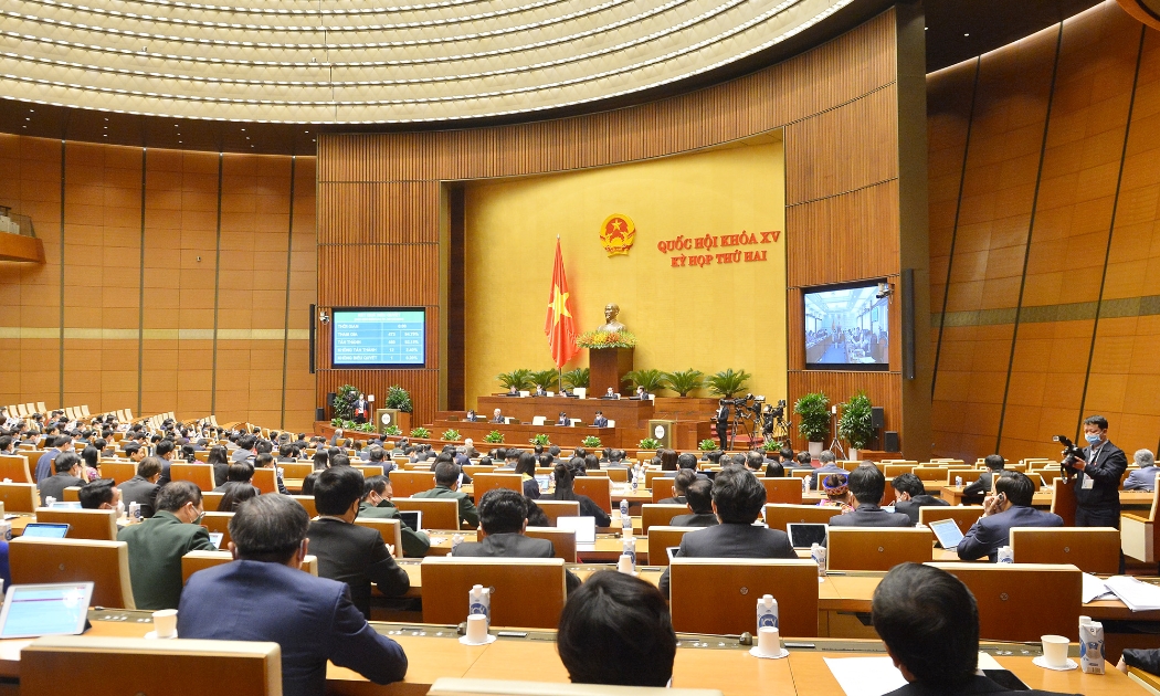 Toàn ảnh phiên họp - Ảnh: Quochoi.vn