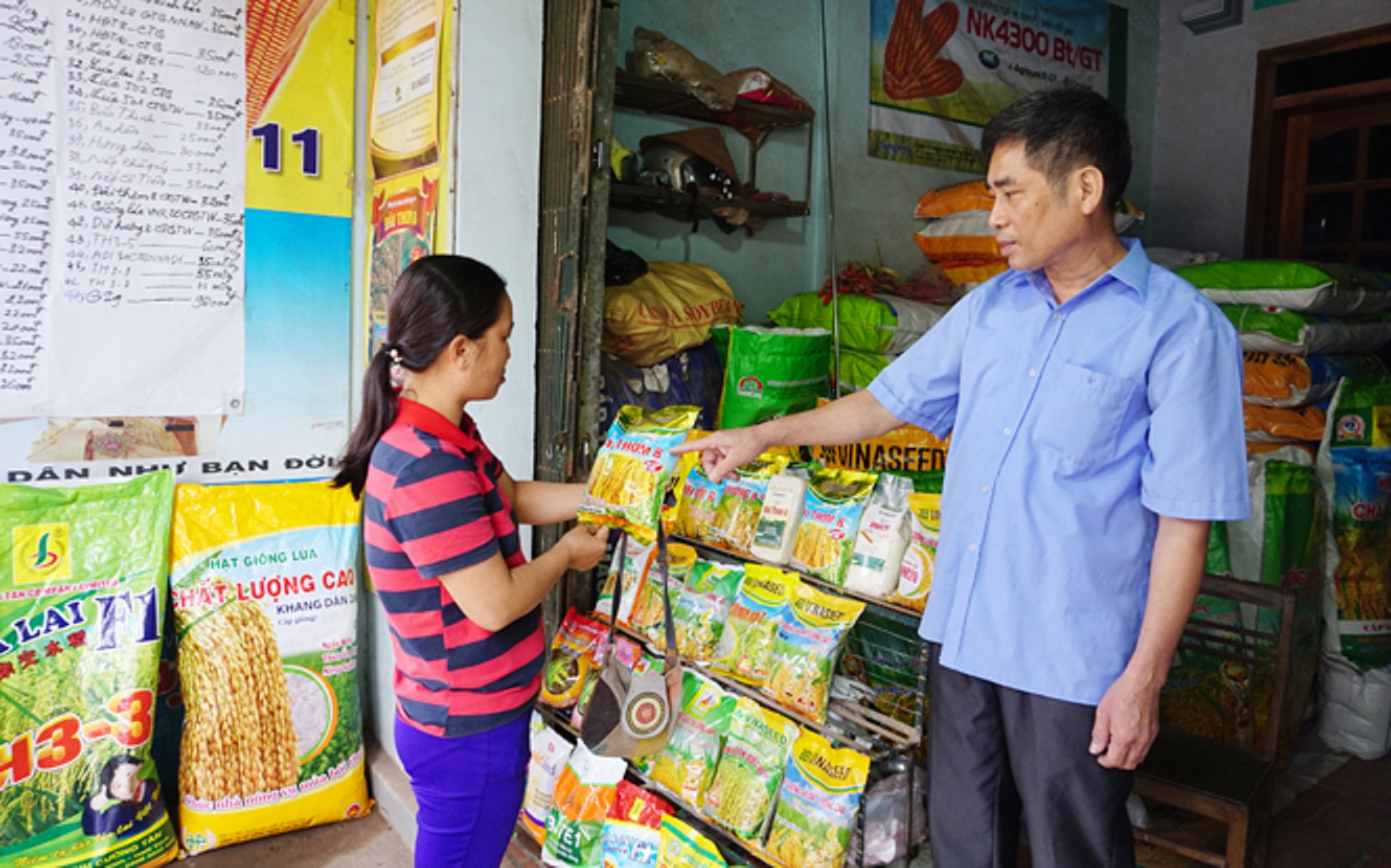 Cần kiểm soát các giống bán trên thị trường