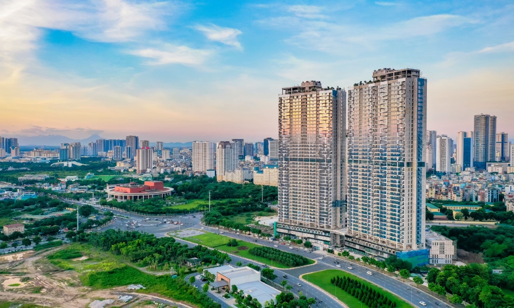 Dự án The Matrix One đang ở khâu cuối cùng trước khi bàn giao – trở thành tòa nhà sở hữu tầm view vào hạng đẹp nhất khu vực phía Tây Hà Nội.