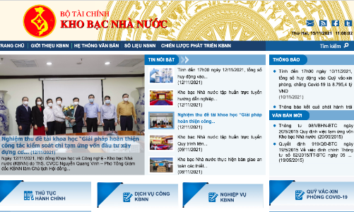 Kho bạc Nhà nước tiếp nhận chứng từ điện tử 24/7