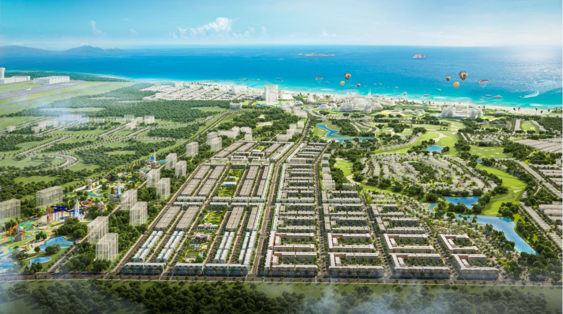 Para Sol cùng 247ha hệ thống tiện ích, cảnh quan trong quần thể KN Paradise.