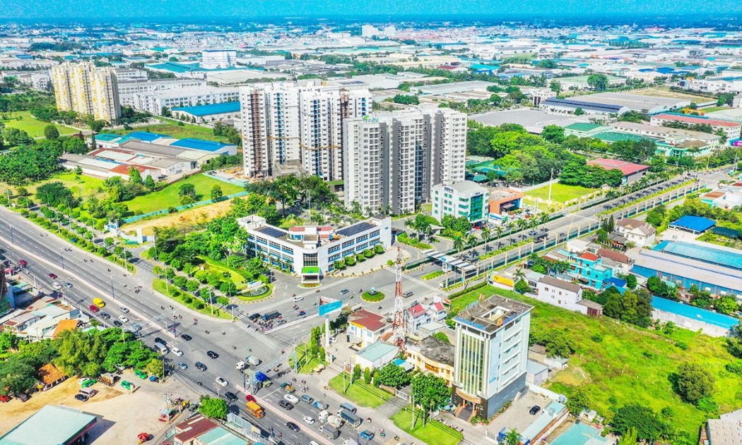 Tốc độ đô thị hóa thành phố Thuận An (Bình Dương) cao nhất cả nước với 98,5% năm 2020.