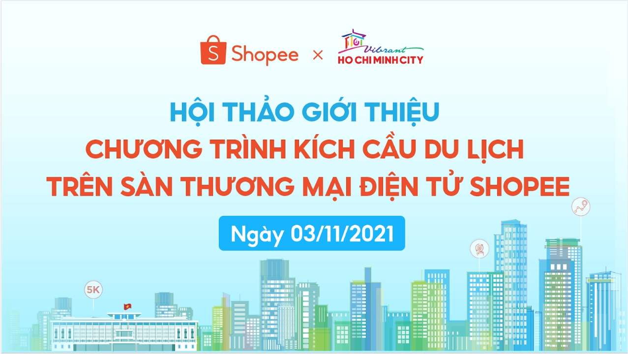 Vừa qua, chương tr&igrave;nh đ&atilde; tổ chức Hội thảo hướng dẫn quy tr&igrave;nh đăng k&yacute;, vận h&agrave;nh tr&ecirc;n nền tảng Shopee cho c&aacute;c doanh nghiệp du lịch, đặt mục ti&ecirc;u gi&uacute;p c&aacute;c đơn vị tham gia nắm r&otilde; c&aacute;ch vận h&agrave;nh v&agrave; duy tr&igrave; hoạt động kinh doanh trực tuyến một c&aacute;ch l&acirc;u d&agrave;i v&agrave; bền vững.