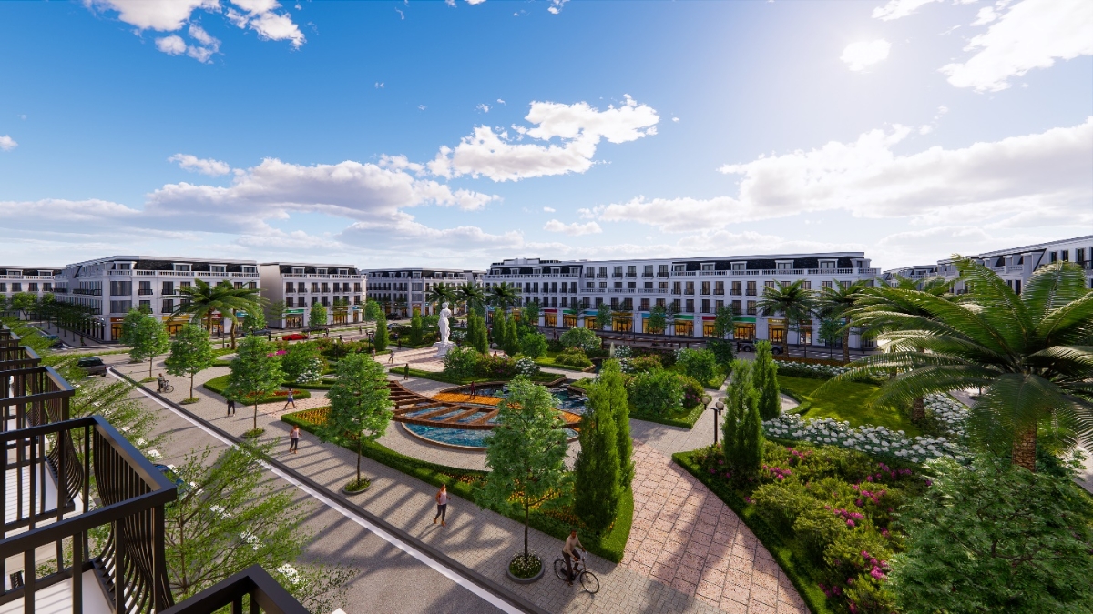 Phối cảnh dự án Khu đô thị Mường Khến Heritage.