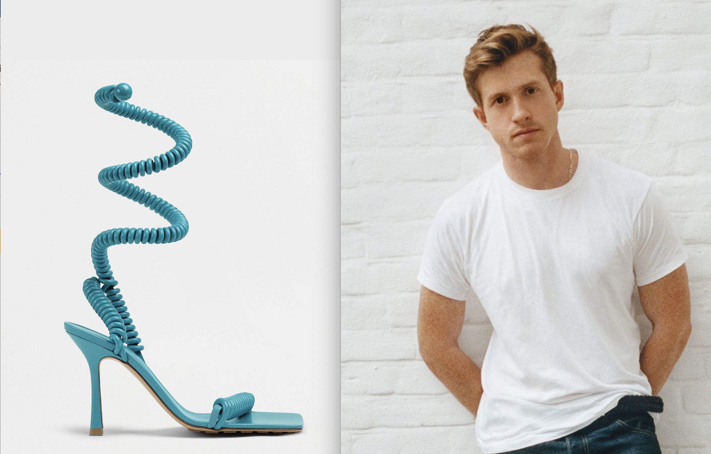 Thiết kế gi&agrave;y mũi vu&ocirc;ng trở th&agrave;nh dấu ấn của&nbsp;Daniel Lee.