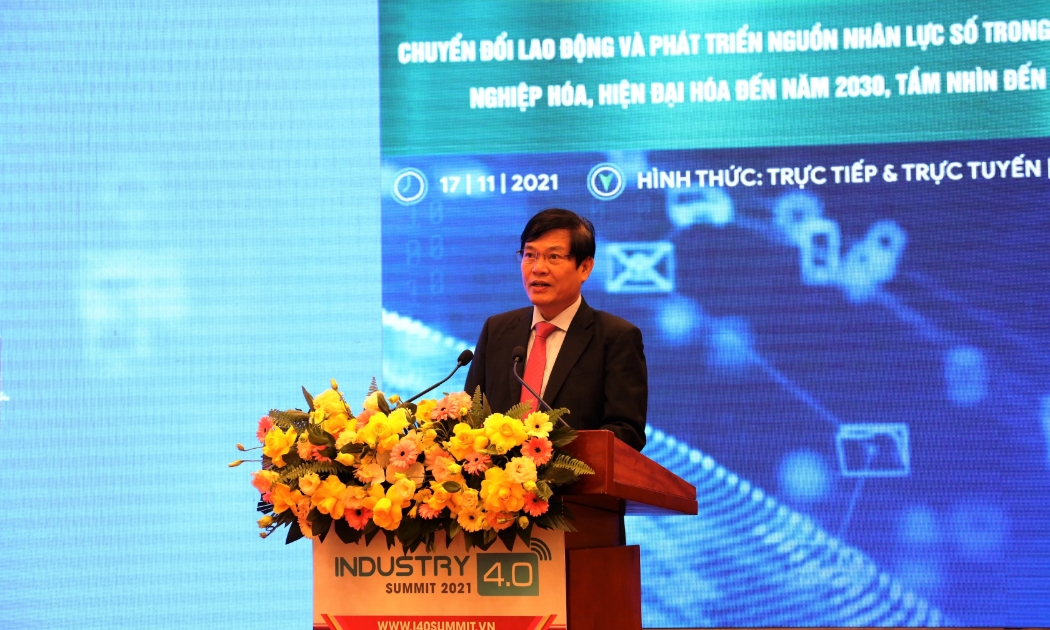 Phó Trưởng Ban Kinh tế Trung ương Đỗ Ngọc An phát biểu khai mạc hội thảo.