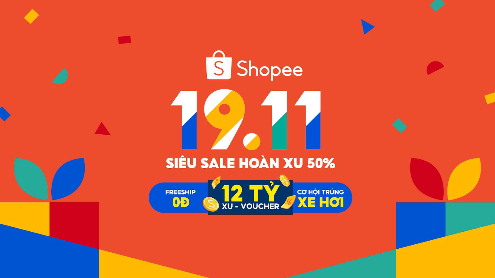 Xuyên suốt trong sự kiện 12/12 Sale Sinh nhật sắp tới, Shopee còn mang đến tổng cộng 12 tỷ Shopee Xu và voucher giá trị dành cho người dùng, giải thưởng xe hơi cho người dùng tham gia chương trình “Quà tặng Shopee” cùng vô số các ưu đãi giảm giá hấp dẫn đến từ các thương hiệu và nhà bán hàng trên toàn sàn.