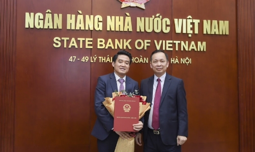 Ngân hàng Nhà nước bổ nhiệm Chánh Văn phòng và người phụ trách Vụ thanh toán