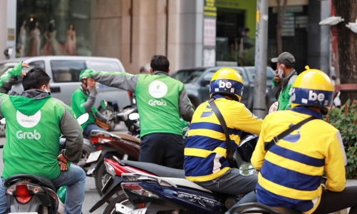 TP.HCM: Xe ôm công nghệ bắt đầu hoạt động trở lại có điều kiện