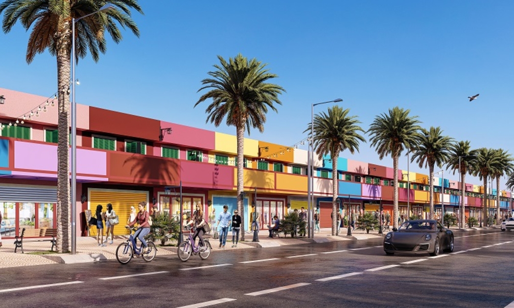Burano Station Shophouse sở hữu thiết kế độc đáo, mang đậm hơi thở kiến trúc rực rỡ của hòn đảo Burano.