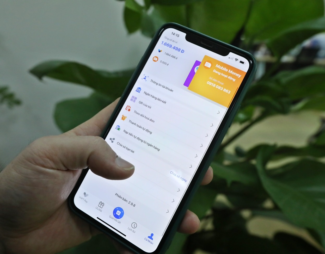Kể từ 19/11, VNPT sẽ hướng dẫn khách hàng đủ điều kiện đăng ký sử dụng Mobile Money.