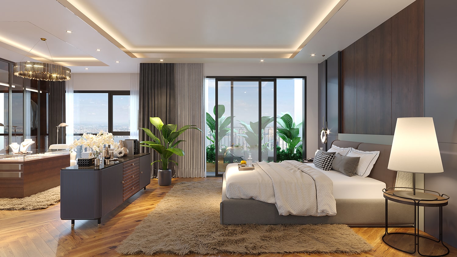 Thiết kế căn hộ thông minh tối ưu mọi không gian sống với công năng khác nhau.