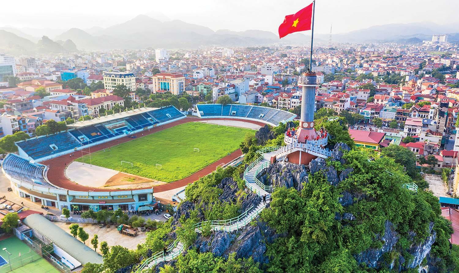 Hạ tầng đô thị Lạng Sơn ngày càng khang trang.