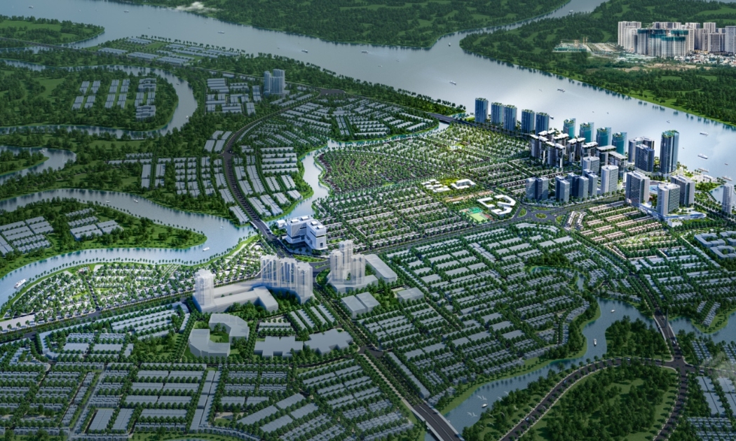 Phối cảnh tổng thể dự án Izumi City.