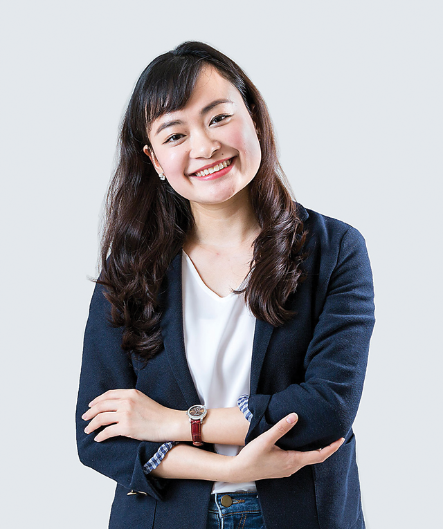 b&agrave; Ho&agrave;ng Thị Kim Dung, nh&agrave; đầu tư đến từ Quỹ Genesia Ventures.