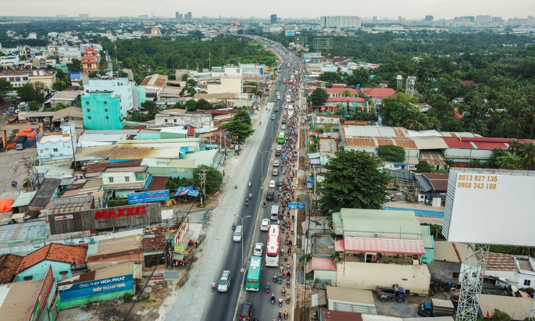 Khu vực huyện Bình Chánh, TP.HCM.