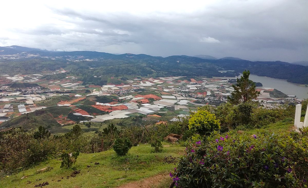 Địa phận huyện Lạc Dương, tỉnh Lâm Đồng.