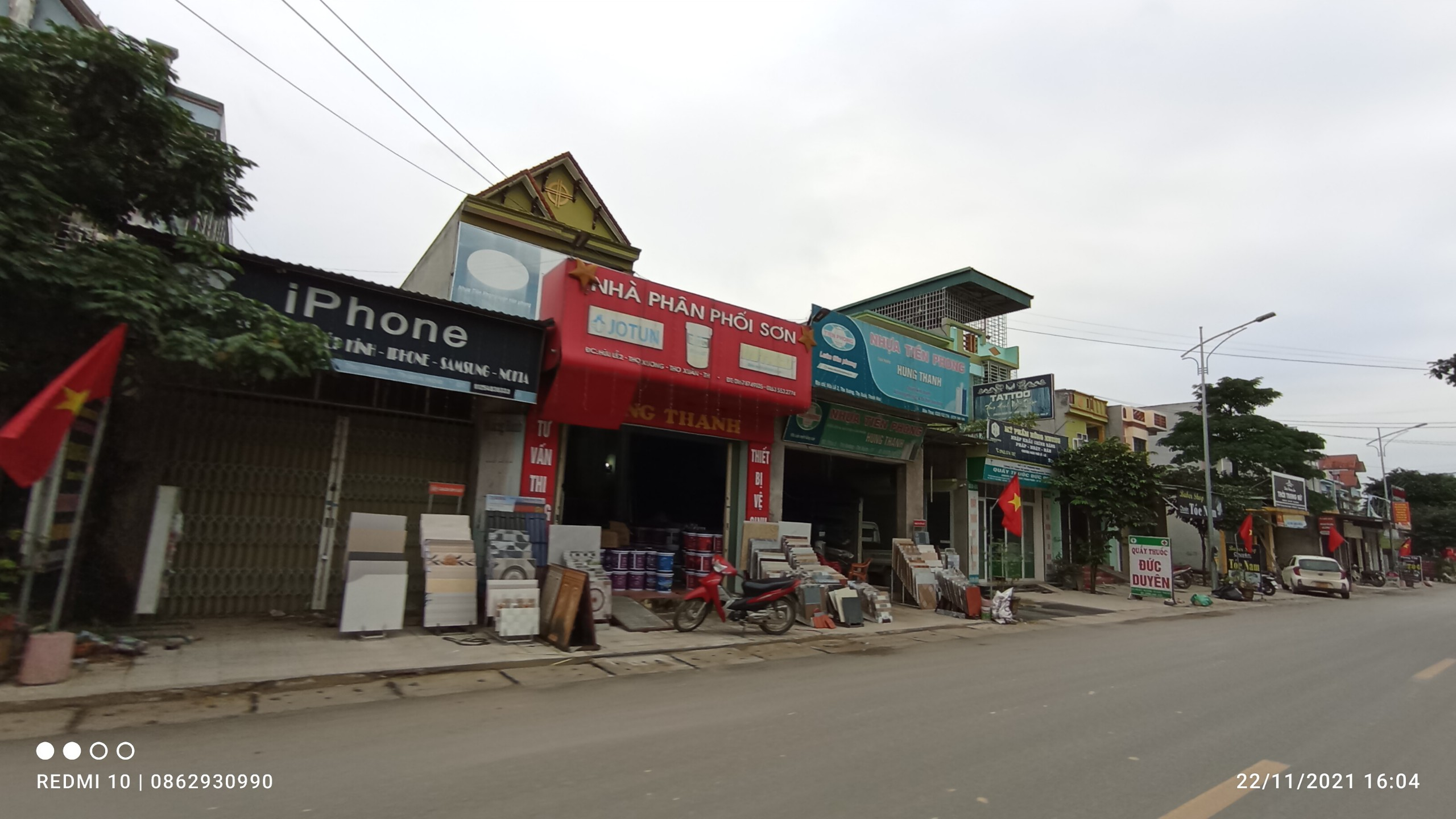 Nhà mặt phố khu vực Bái Thượng giá khoảng 38 triệu đồng/1m2