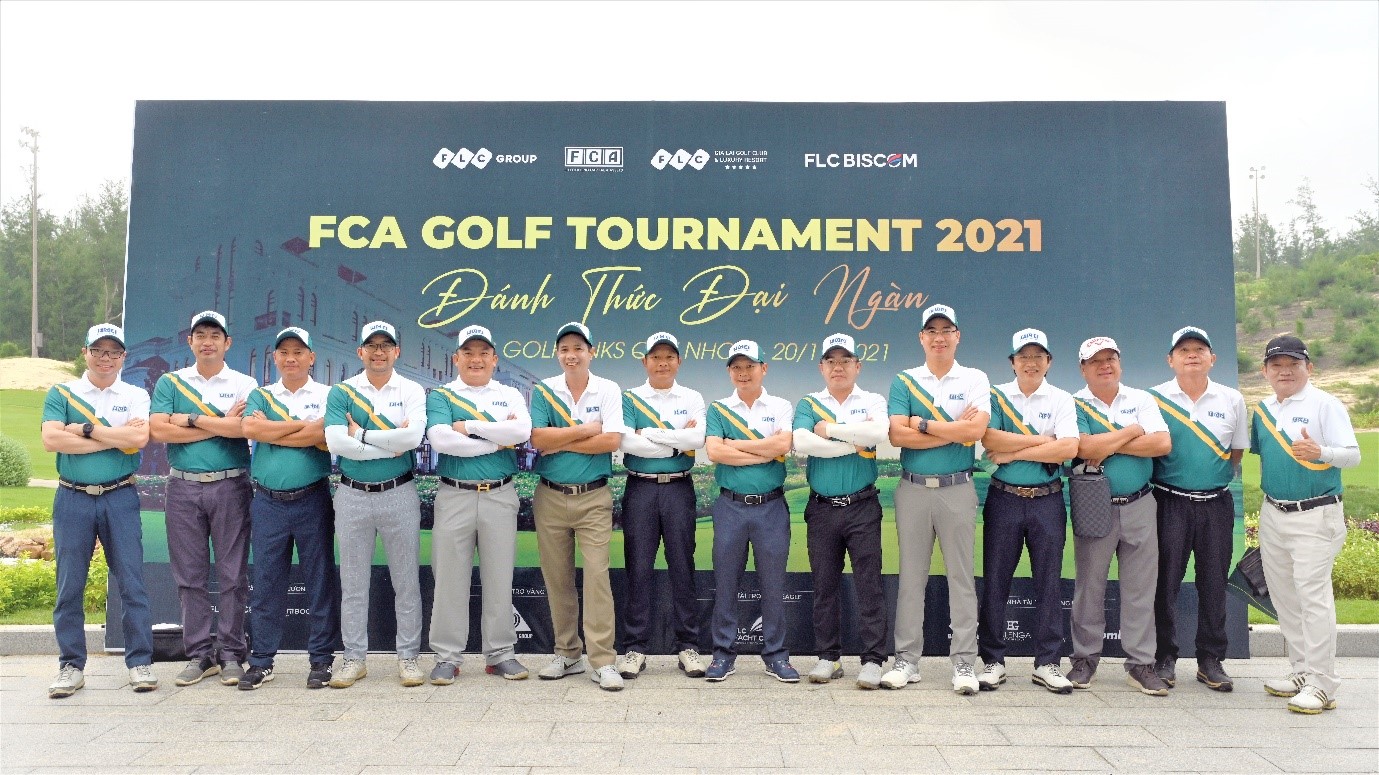 FCA Golf Tournament 2021 thu hút đông đảo golfer tham gia.