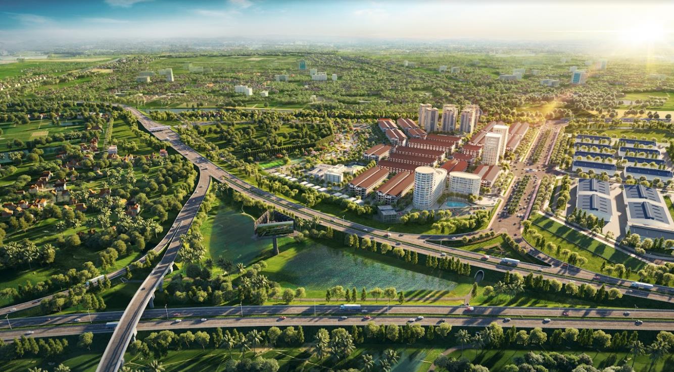 Inoha City nằm ở vị trí tâm điểm giao thương, trên địa bàn huyện Phú Xuyên, Hà Nội.