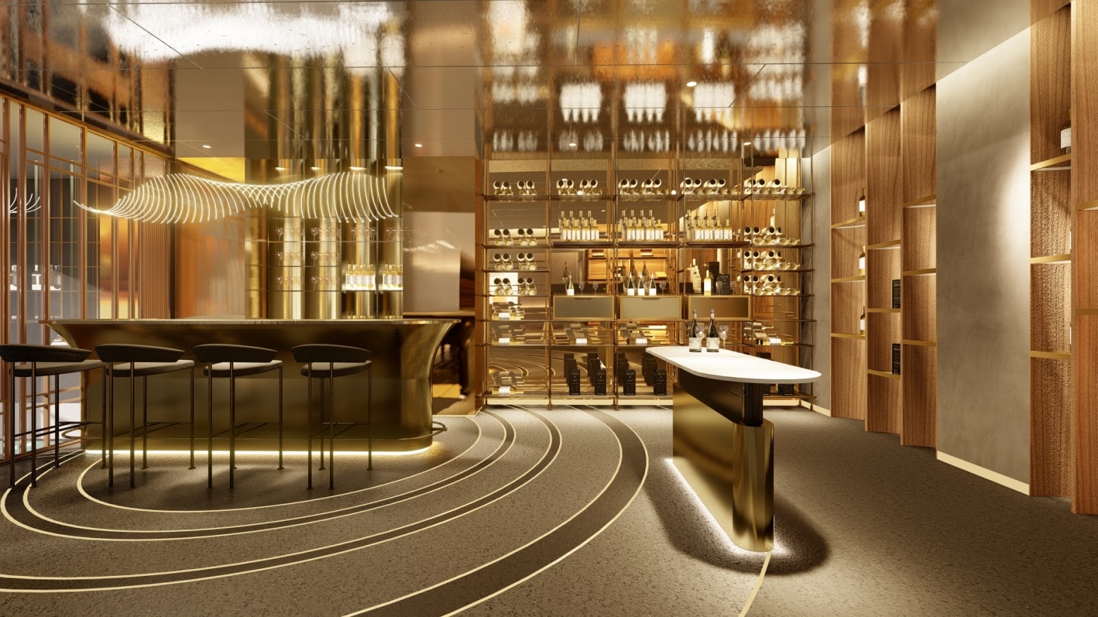 Kh&ocirc;ng gian mua sắm b&ecirc;n trong hệ thống tiện &iacute;ch Regal Food sắp được kh&aacute;nh th&agrave;nh.