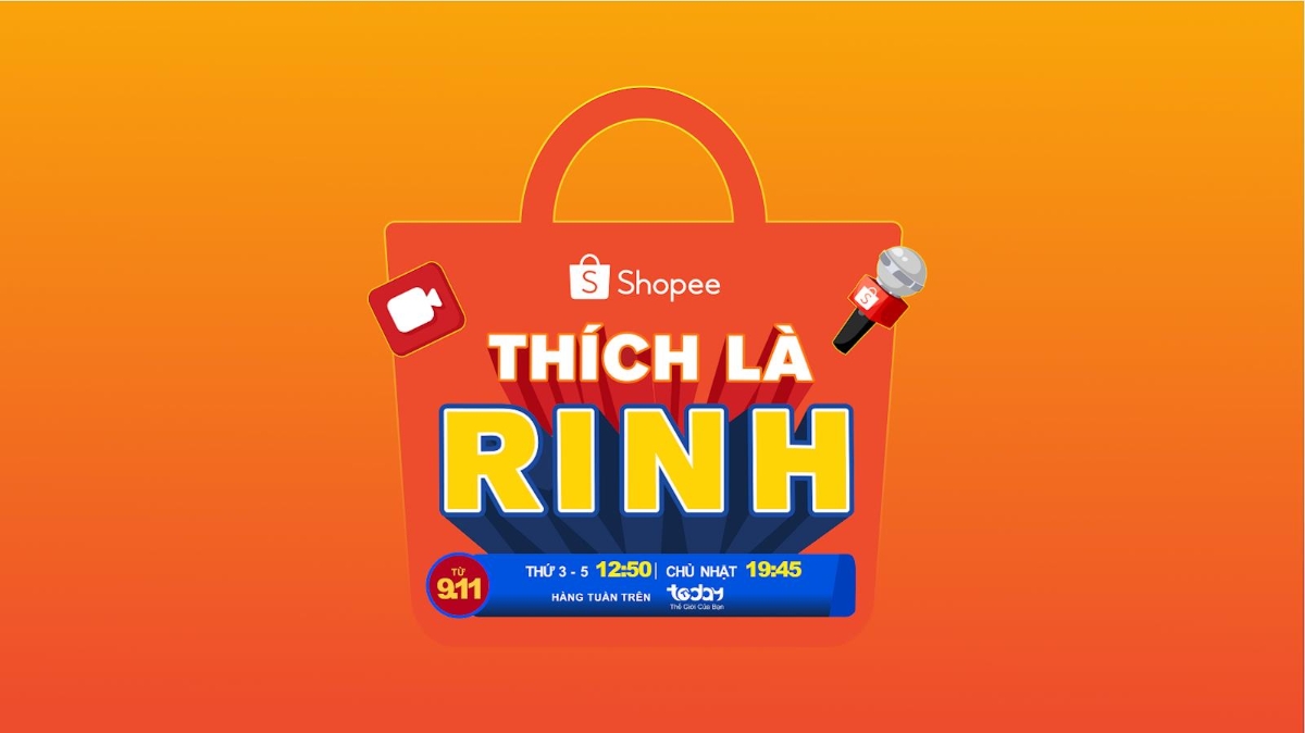 Chương trình “Thích là rinh” gồm 30 tập, phát sóng từ 9/11 đến 16/1 vào 12h50 thứ ba, thứ năm hàng tuần và 19h45 tối chủ nhật trên kênh Today TV hoặc Shopee live.