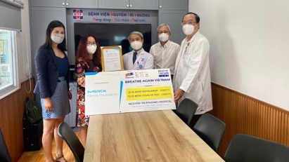 Merck Family Foundation donates to ‘Breathe Again Vietnam’ campaign