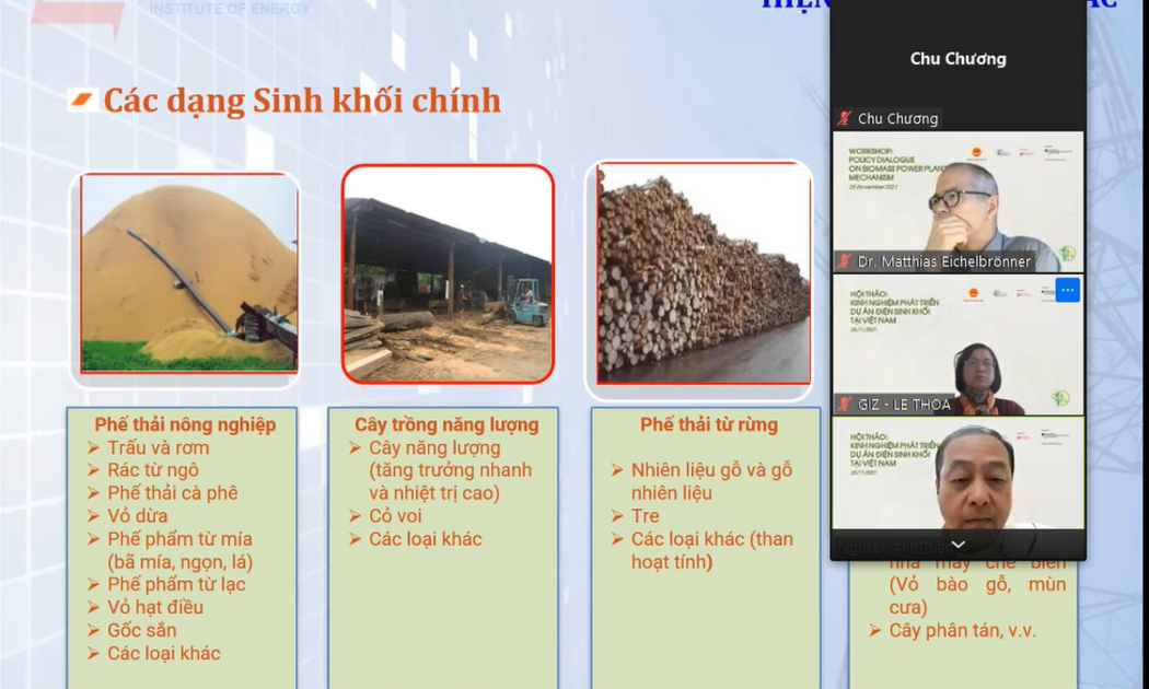 Hội thảo do Dự án BEM của GIZ tổ chưc chiều 25/11.