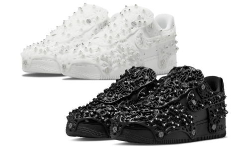 Nike và Swarovski ra mắt đôi giày Air Force 1 đính pha lê phản quang