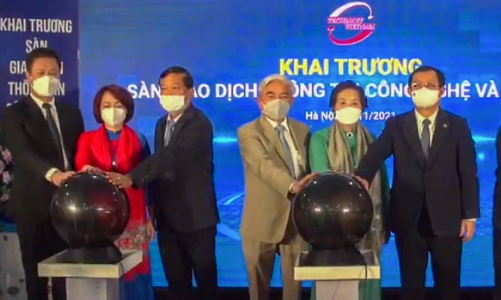 Khai trương Sàn giao dịch thông tin công nghệ quốc gia