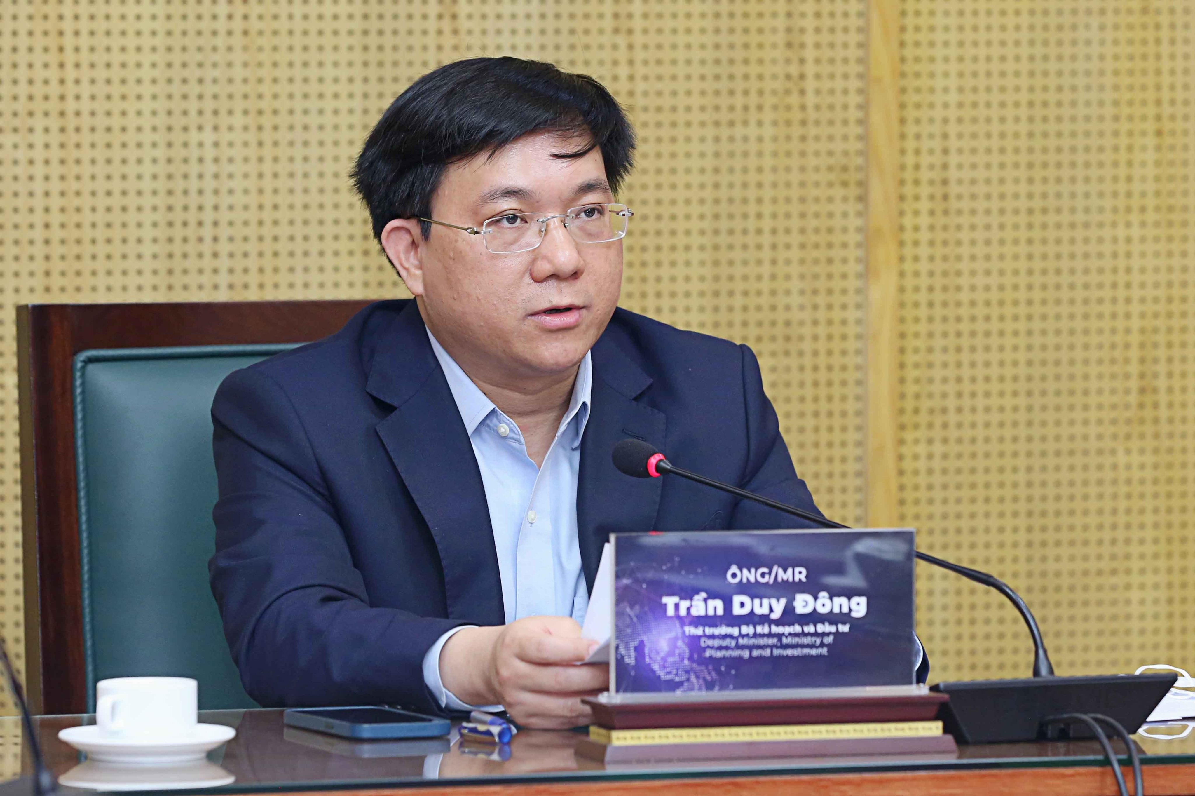 Ông Trần Duy Đông, Thứ trưởng Bộ Kế hoạch và Đầu tư