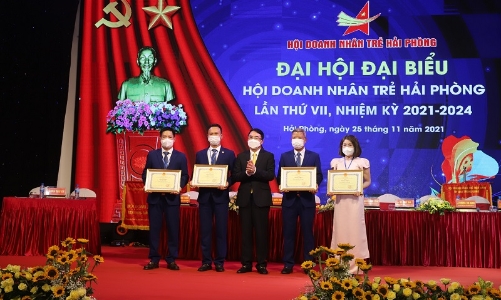 Hội Doanh nhân trẻ Hải Phòng có tân chủ tịch