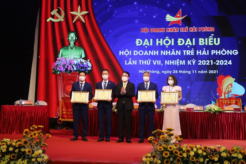 Hội Doanh nhân trẻ Hải Phòng có nhiều hoạt động ấn tượng trong nhiệm kỳ 2017 - 2021