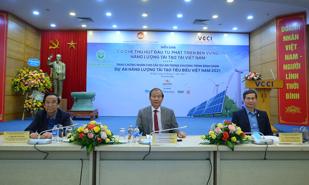 Cơ chế tài chính cho năng lượng tái tạo đang có khoảng trống.