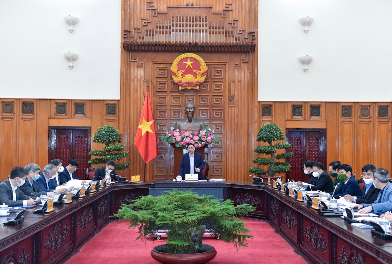 Toàn cảnh cuộc họp - Ảnh: VGP