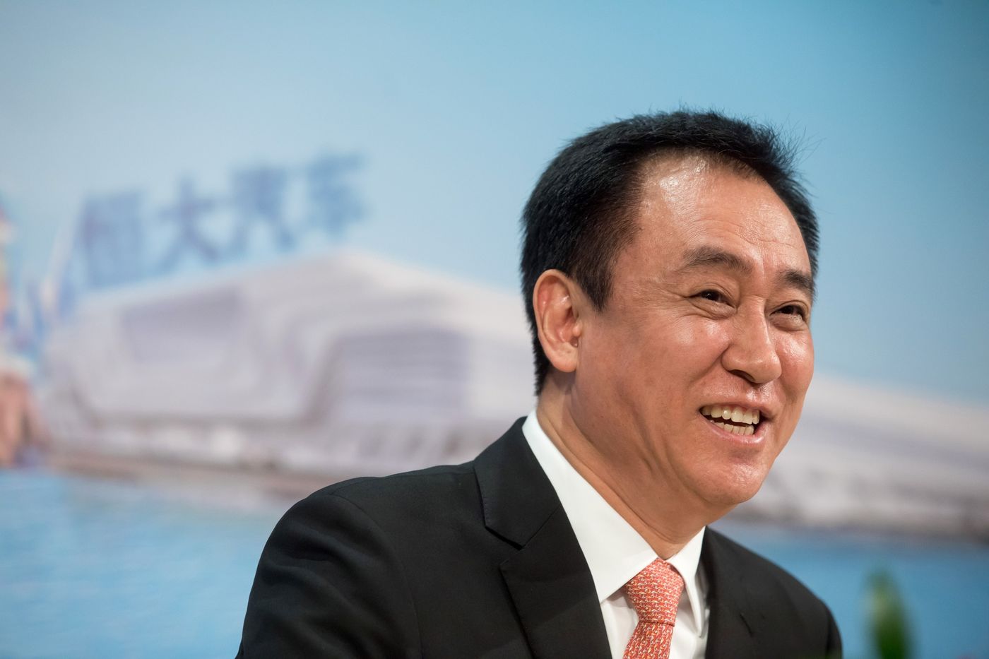 Tỷ phú Hứa Gia Ấn, nhà sáng lập Evergrande - Ảnh: Bloomberg.