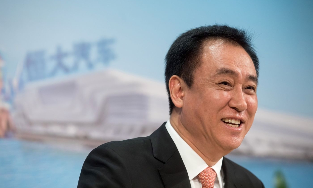 Tỷ phú Hứa Gia Ấn, nhà sáng lập Evergrande - Ảnh: Bloomberg.