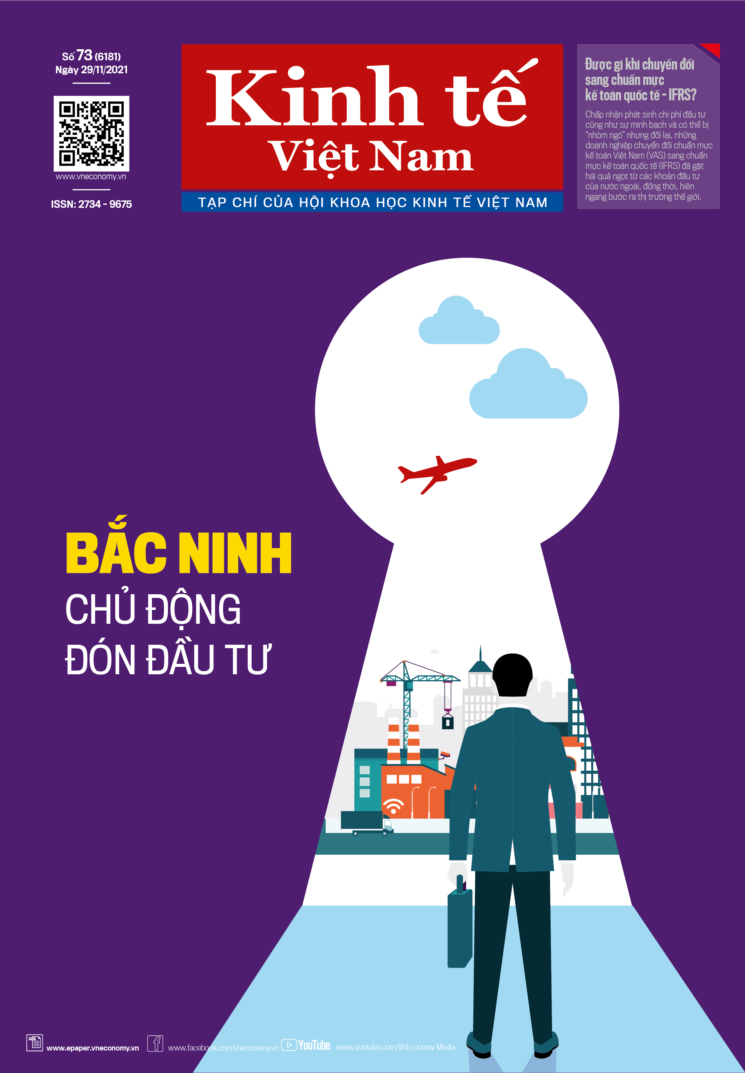 Tạp ch&iacute; Kinh&nbsp;tế Việt Nam số 73.