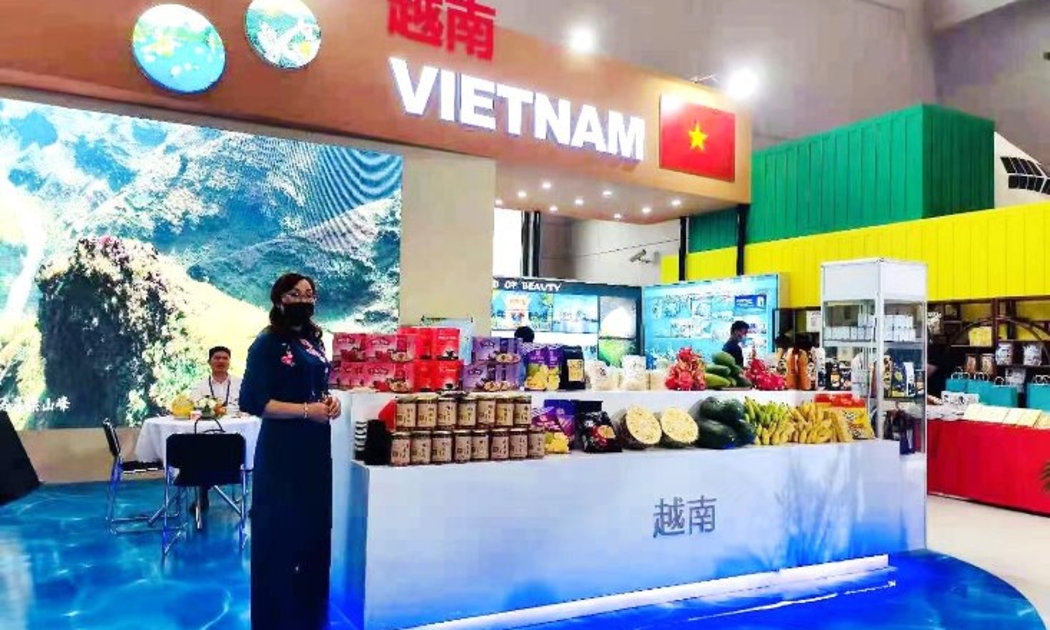 Gian hàng Quốc gia Việt Nam tại Trung Quốc năm 2019.