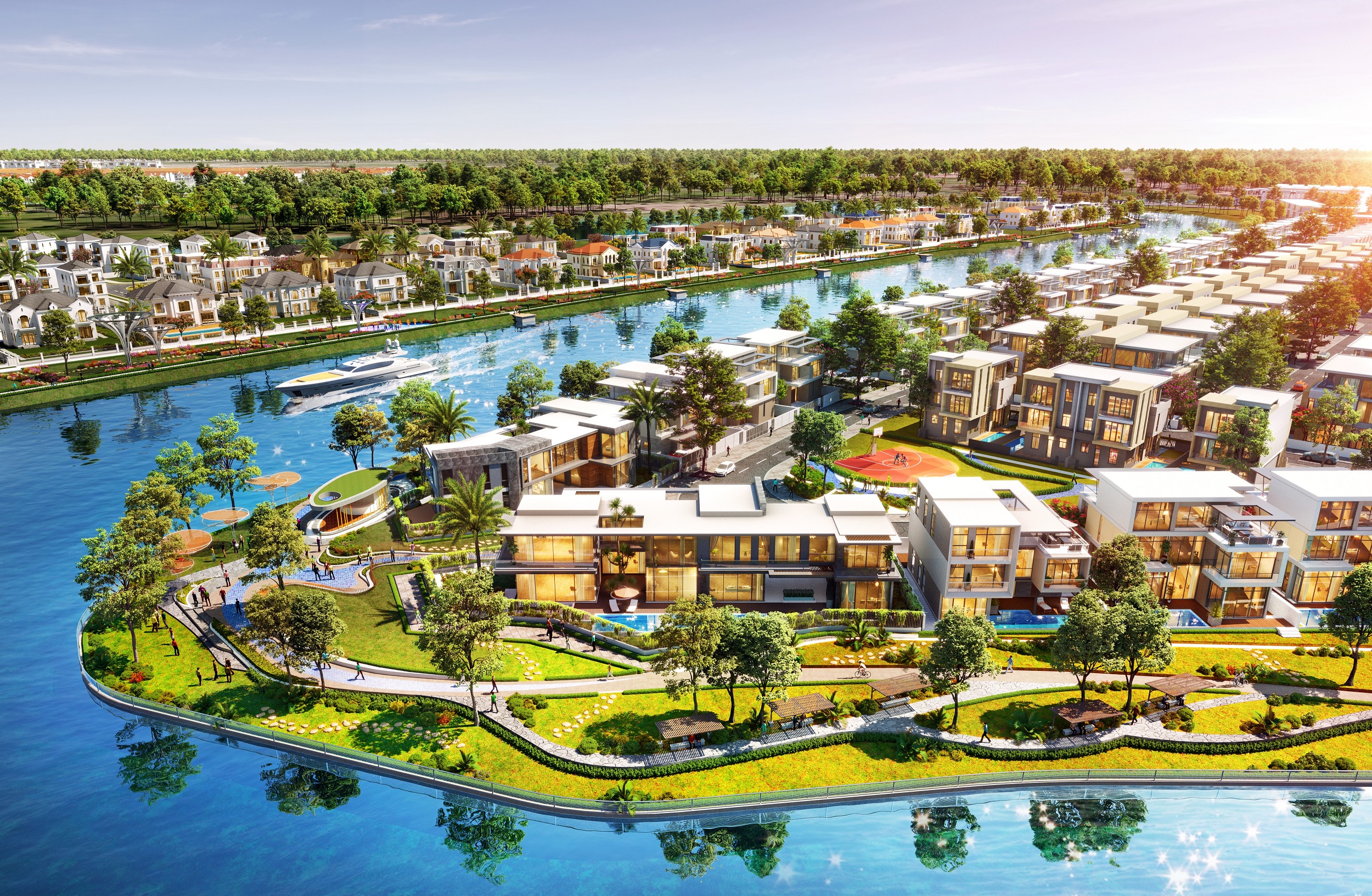 Aqua City kỳ vọng kiến tạo n&ecirc;n kh&ocirc;ng gian sống l&yacute; tưởng v&agrave; l&agrave; điểm đến khơi nguồn phong c&aacute;ch sống mới khi đi v&agrave;o vận h&agrave;nh trong năm 2023.