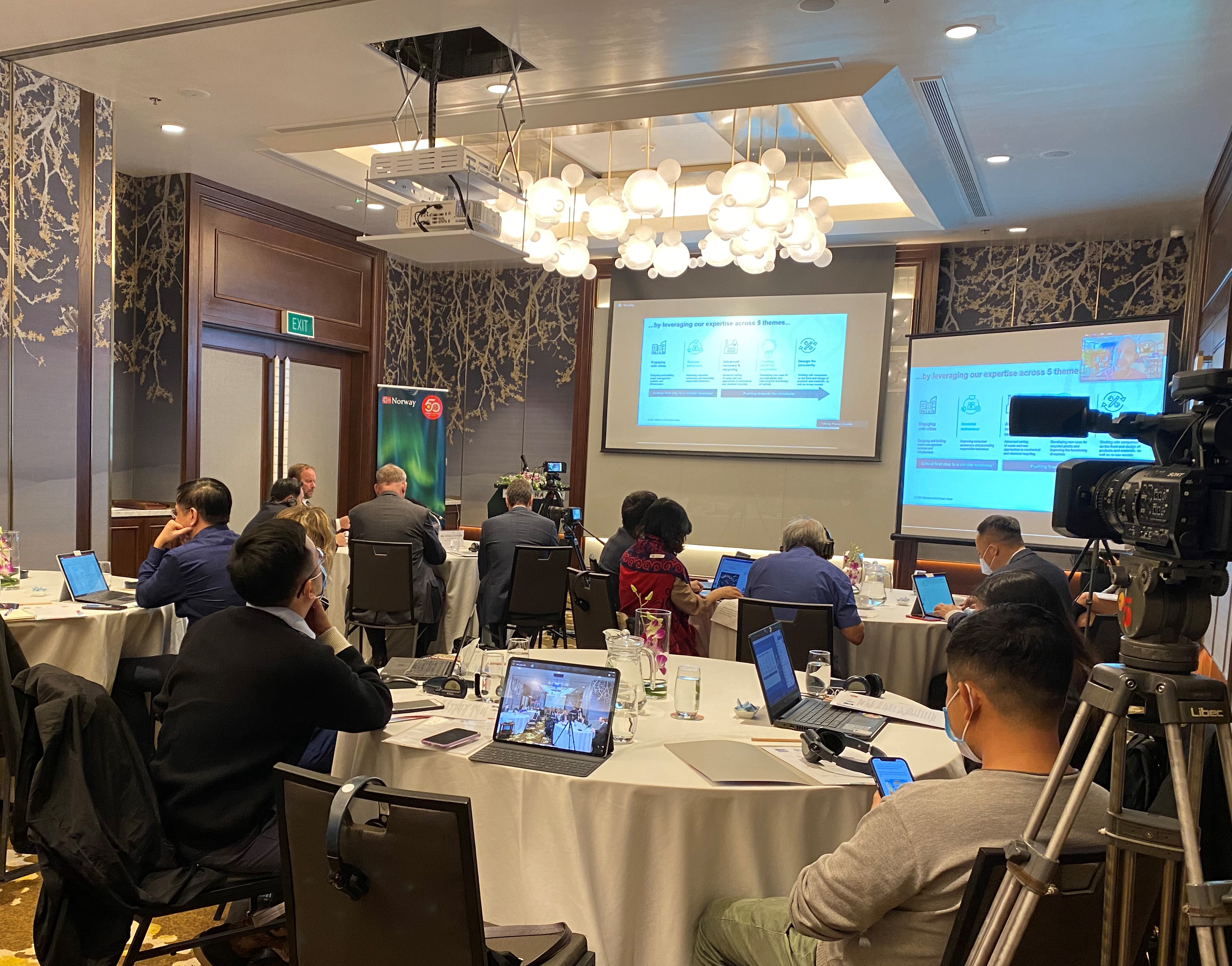 To&agrave;n cảnh hội thảo - Ảnh: Đại sứ qu&aacute;n Na Uy