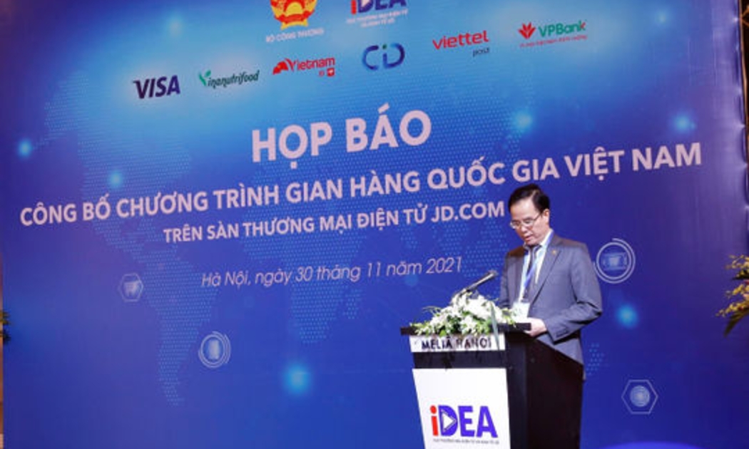 Lễ ra mắt Gian hàng Quốc gia trên sàn JD.com