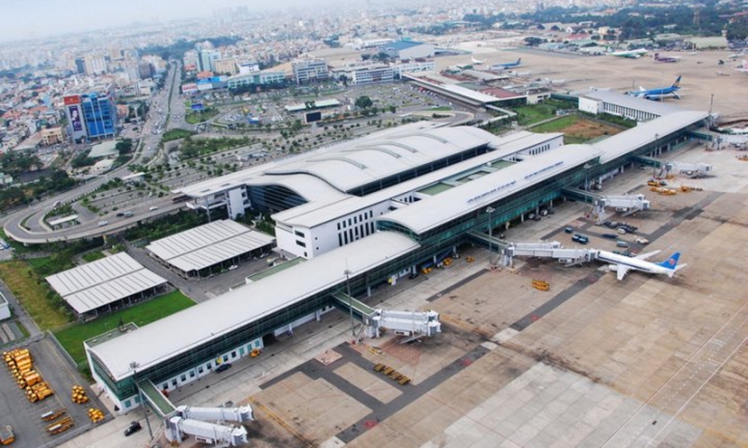 Sân bay Tân Sơn Nhất nhìn từ trên cao