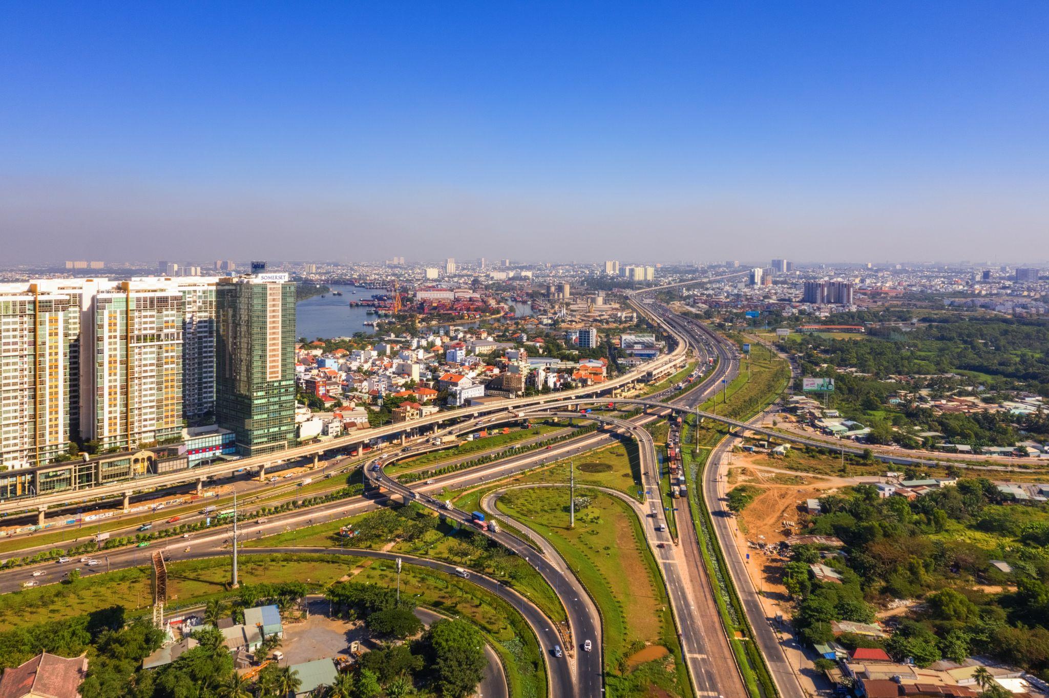 Thành phố Thủ Đức đang được đầu tư hàng loạt dự án hạ tầng giao thông trọng điểm quốc gia.