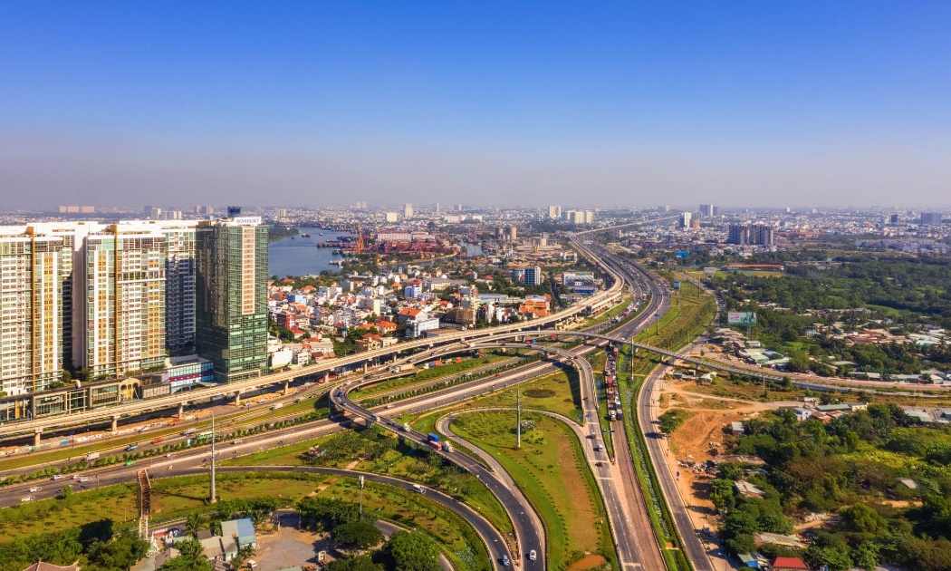 Thành phố Thủ Đức đang được đầu tư hàng loạt dự án hạ tầng giao thông trọng điểm quốc gia.