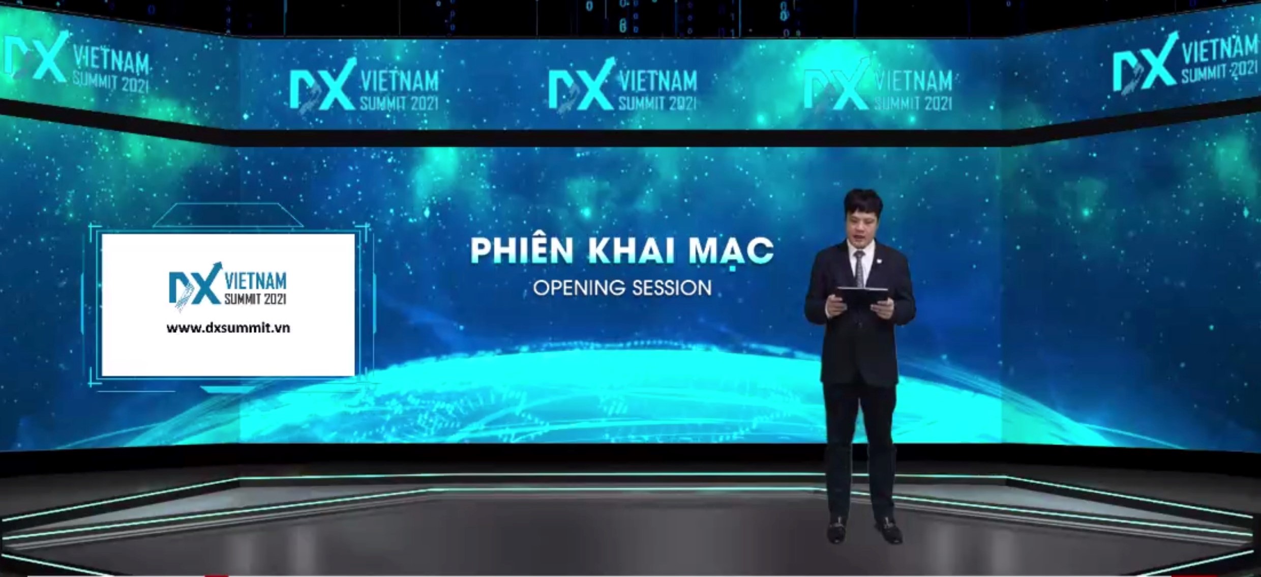 Khai mạc Diễn đàn cấp cao Chuyển đổi số Việt Nam 2021 (Vietnam DX Summit 2021) lần thứ 2 