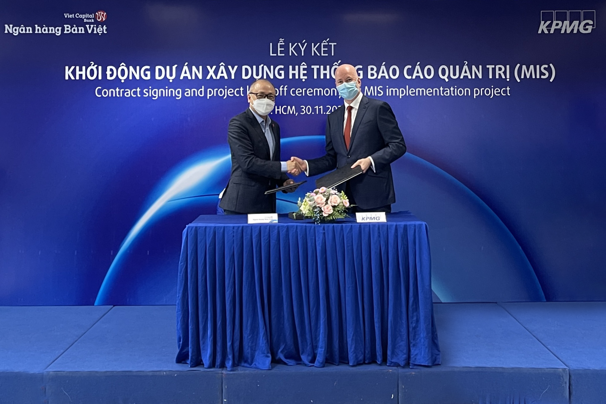 Ngân hàng Bản Việt ký kết cùng KPMG triển khai dự án “Xây dựng hệ thống cáo cáo quản trị - MIS” cho chức năng Kinh doanh và Tài chính.